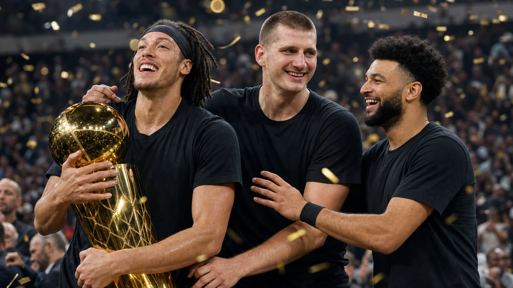2023 NBA Championship - aaron gordon wife
