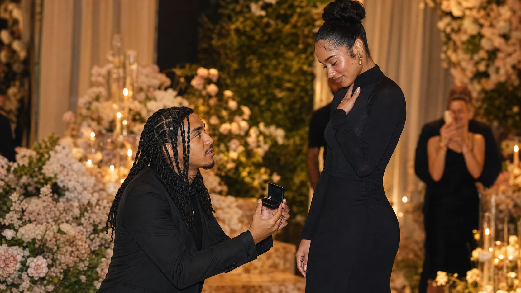 Lala Baptiste, Engagement, and Daughter - jay cinco